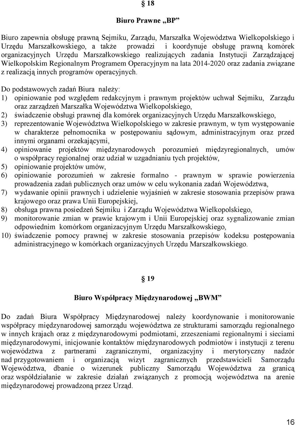 programów operacyjnych.