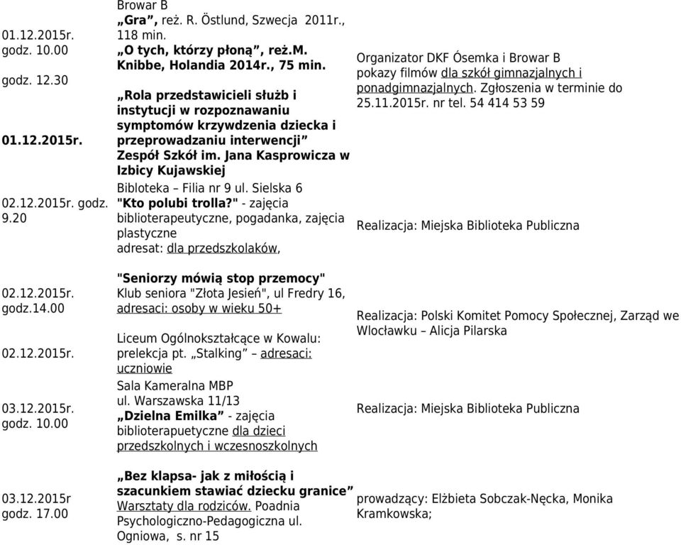 Sielska 6 "Kto polubi trolla?