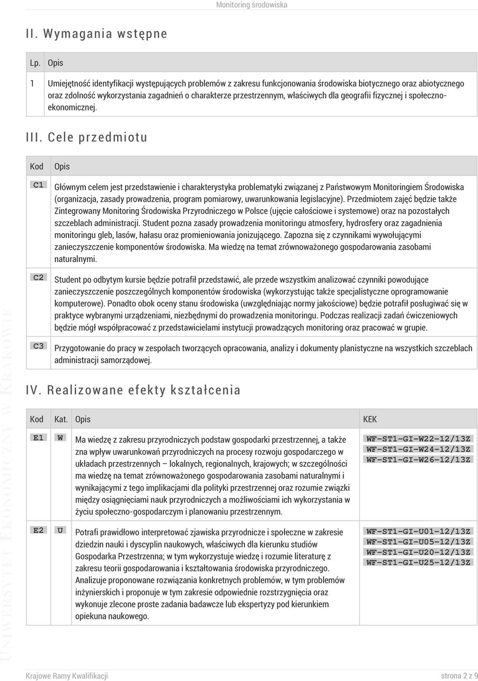 geografii fizycznej i społecznoekonomicznej. III.