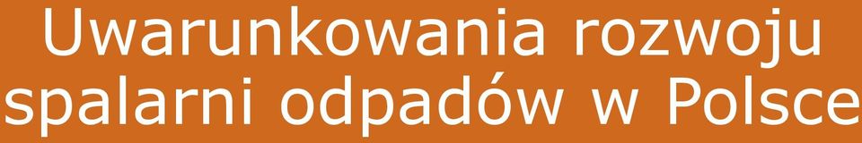 odpadów w Polsce
