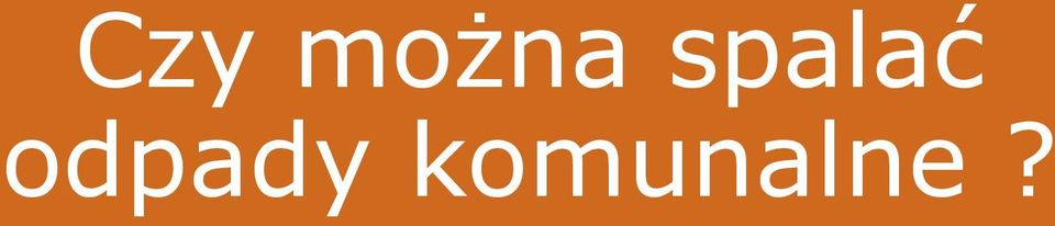 komunalne?