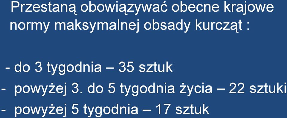 tygodnia 35 sztuk - powyżej 3.