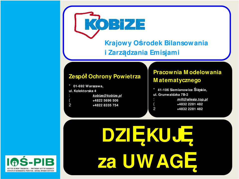 pl ( +4822 5696 506 2 +4822 8335 754 Pracownia Modelowania Matematycznego *41-106