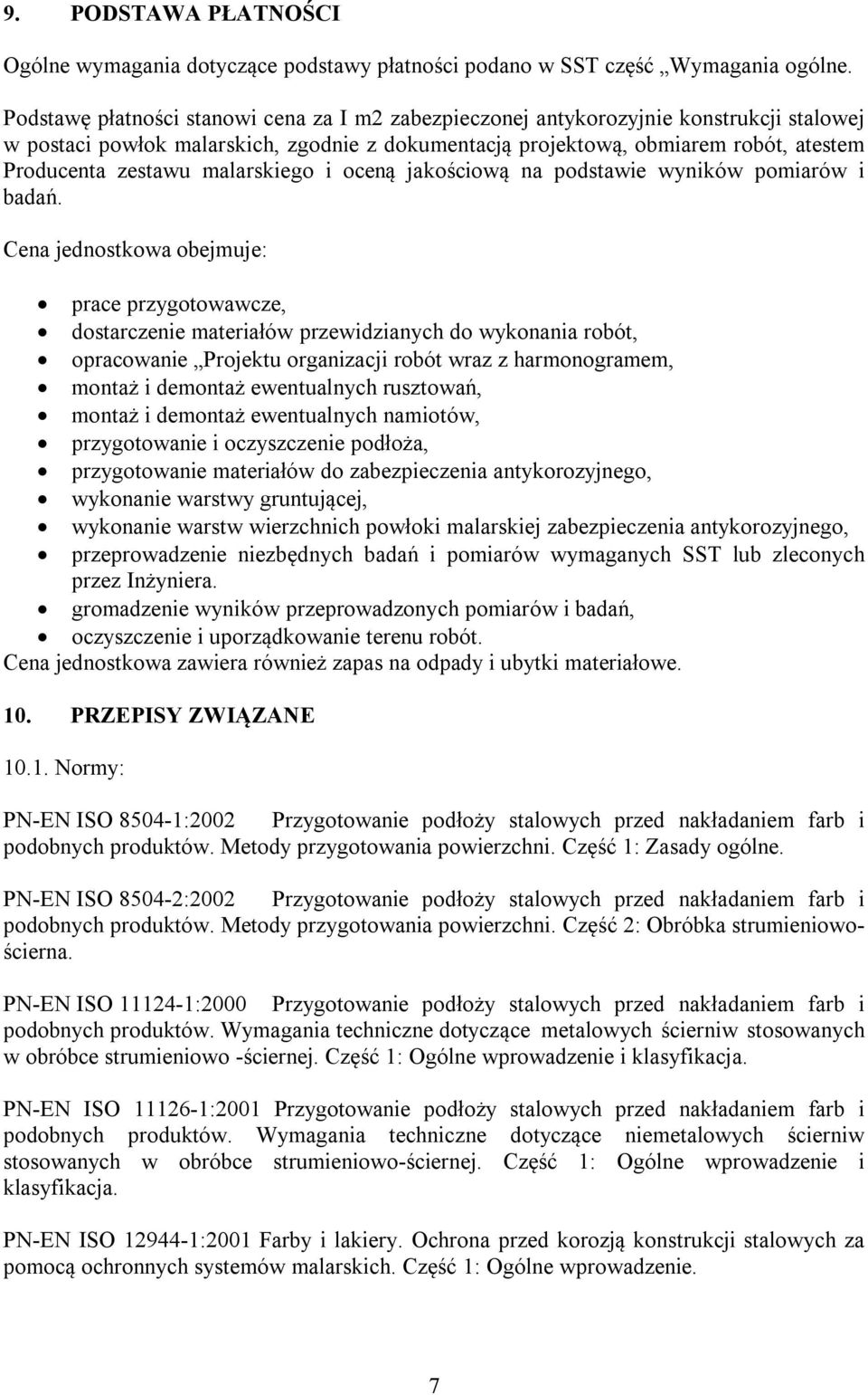 malarskiego i oceną jakościową na podstawie wyników pomiarów i badań.