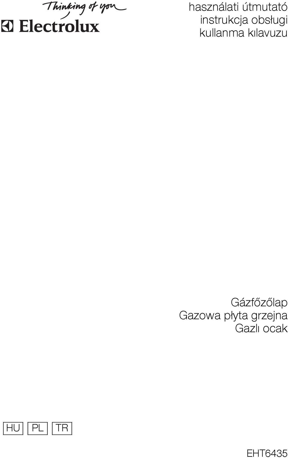 kılavuzu Gázfőzőlap Gazowa