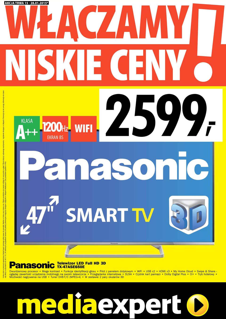 W niektórych przypadkach zestawy lub pakiety promocyjne mogą być dostępne wyłącznie w sklepach detalicznych. Ceny produktów podane w PLN. AKCJA TRWA 15-28.01.
