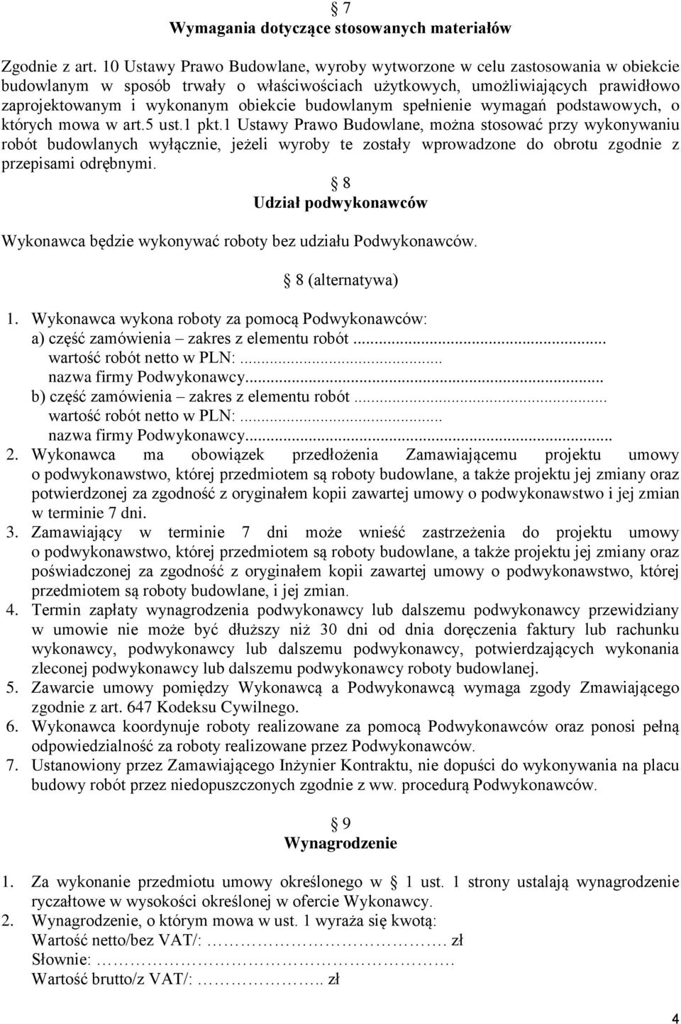 budowlanym spełnienie wymagań podstawowych, o których mowa w art.5 ust.1 pkt.