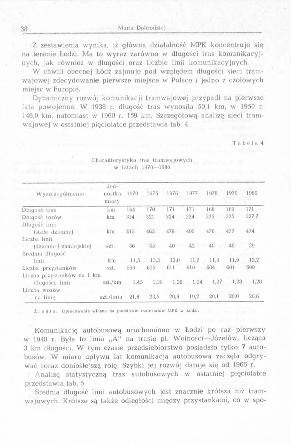 W chwili obecnej Łódź zajm uje pod w zględem długości sieci tram - w ajo w ej zdecydow anie pierw sze m iejsce w Polsce i jedno z czołow ych miejsc w Europie.