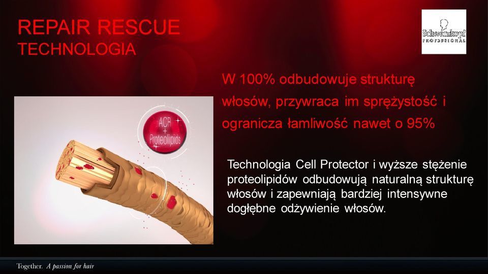 Technologia Cell Protector i wyższe stężenie proteolipidów odbudowują