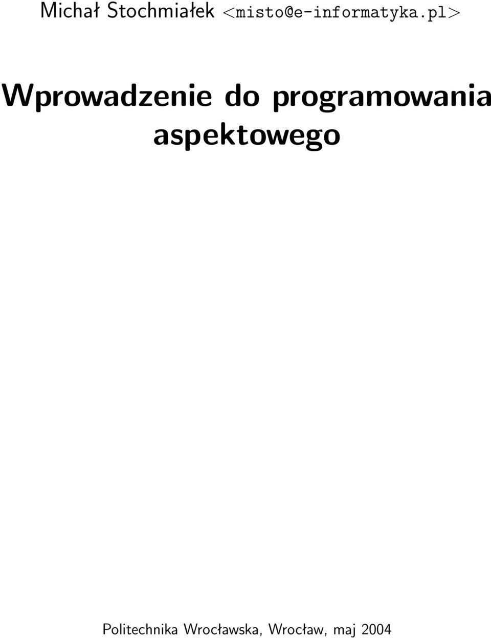 pl> Wprowadzenie do