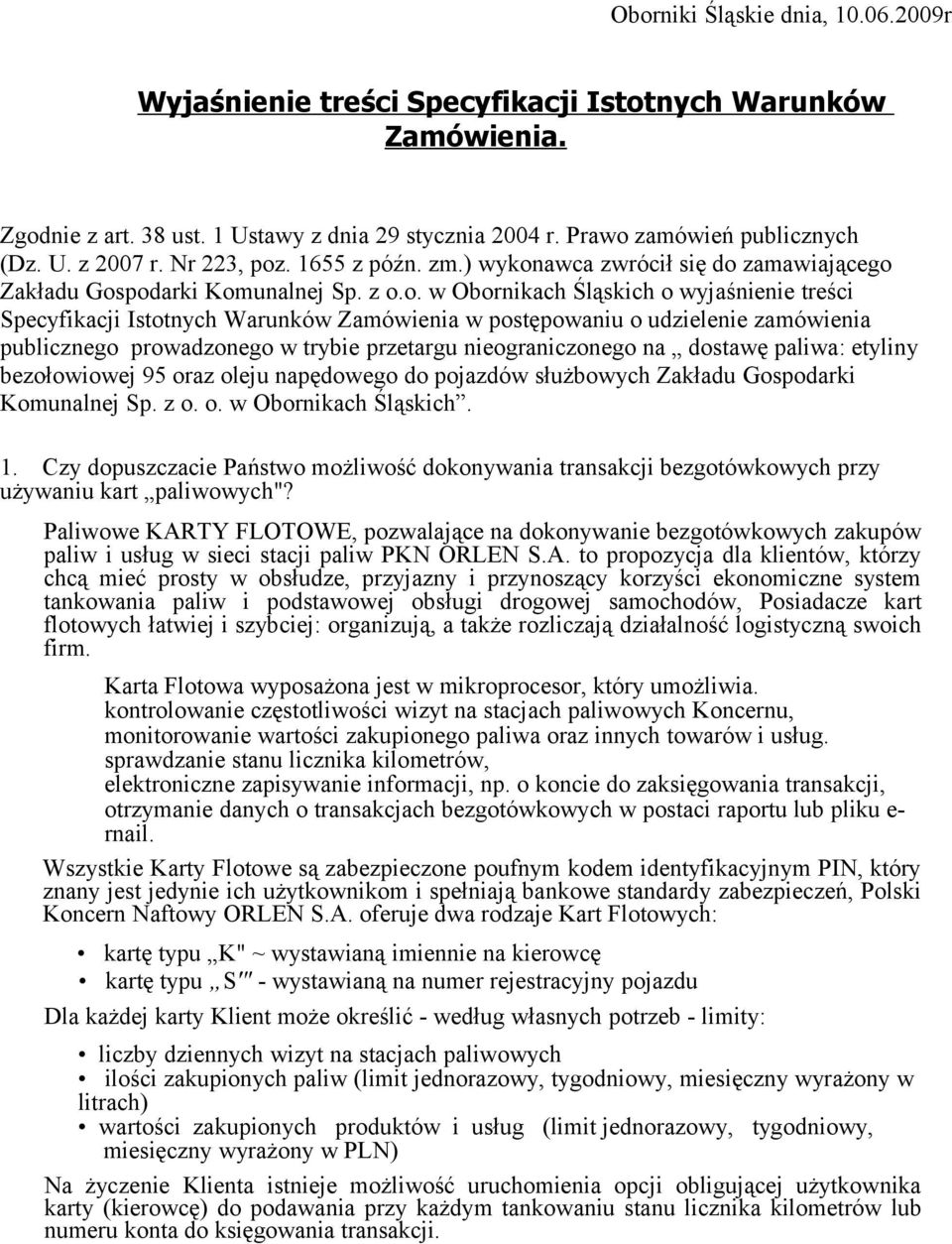 . 1655 z późn. zm.) wykon
