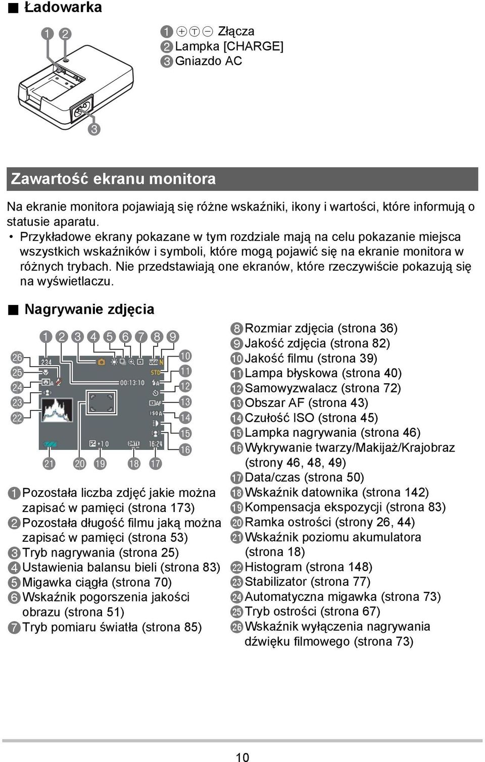 Nie przedstawiają one ekranów, które rzeczywiście pokazują się na wyświetlaczu.