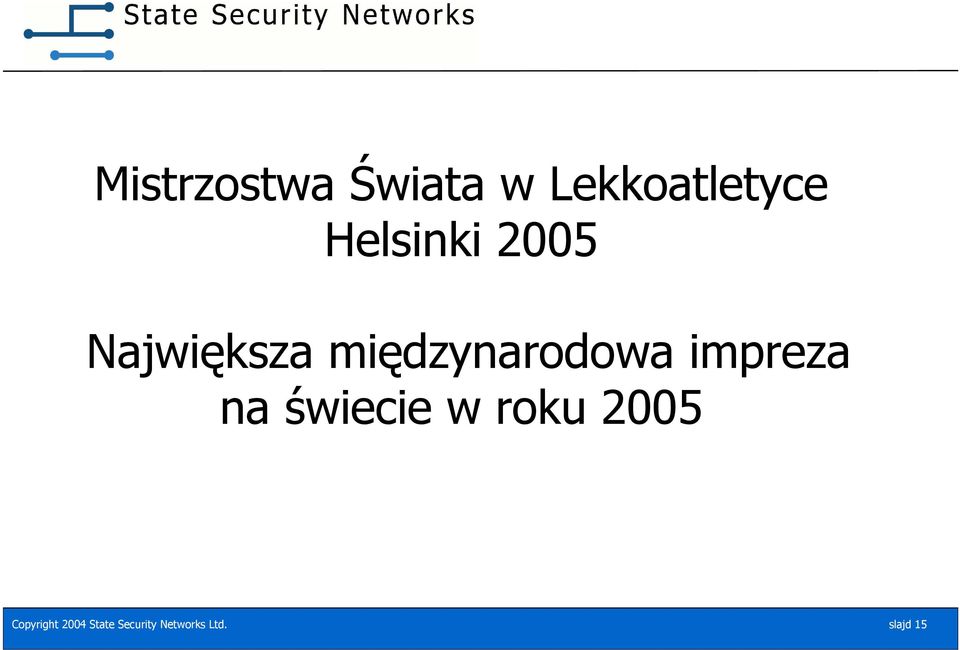 impreza na świecie w roku 2005