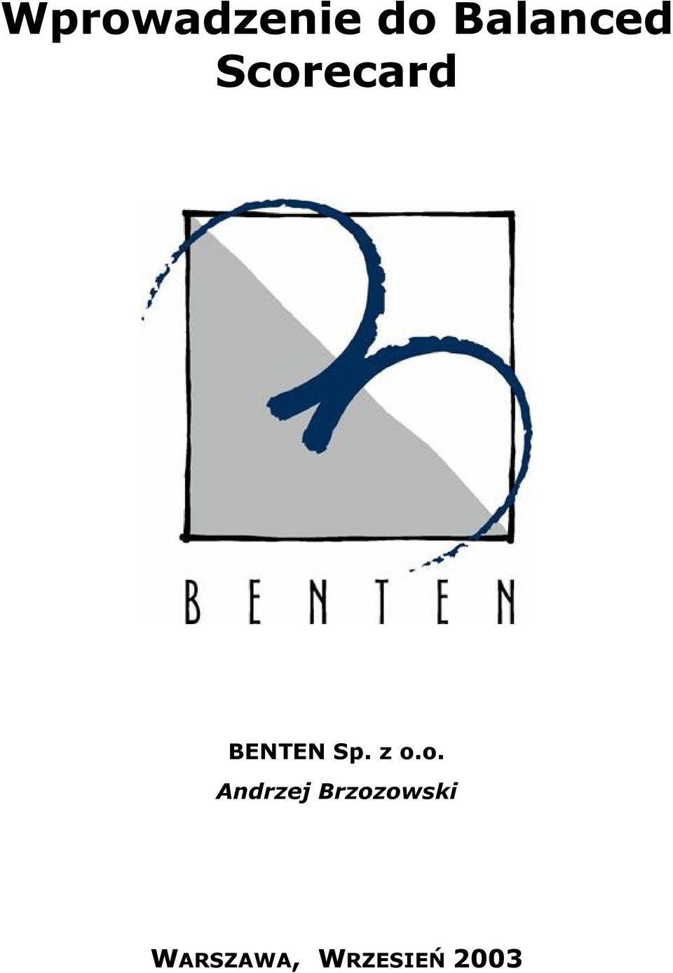 BENTEN Sp. z o.