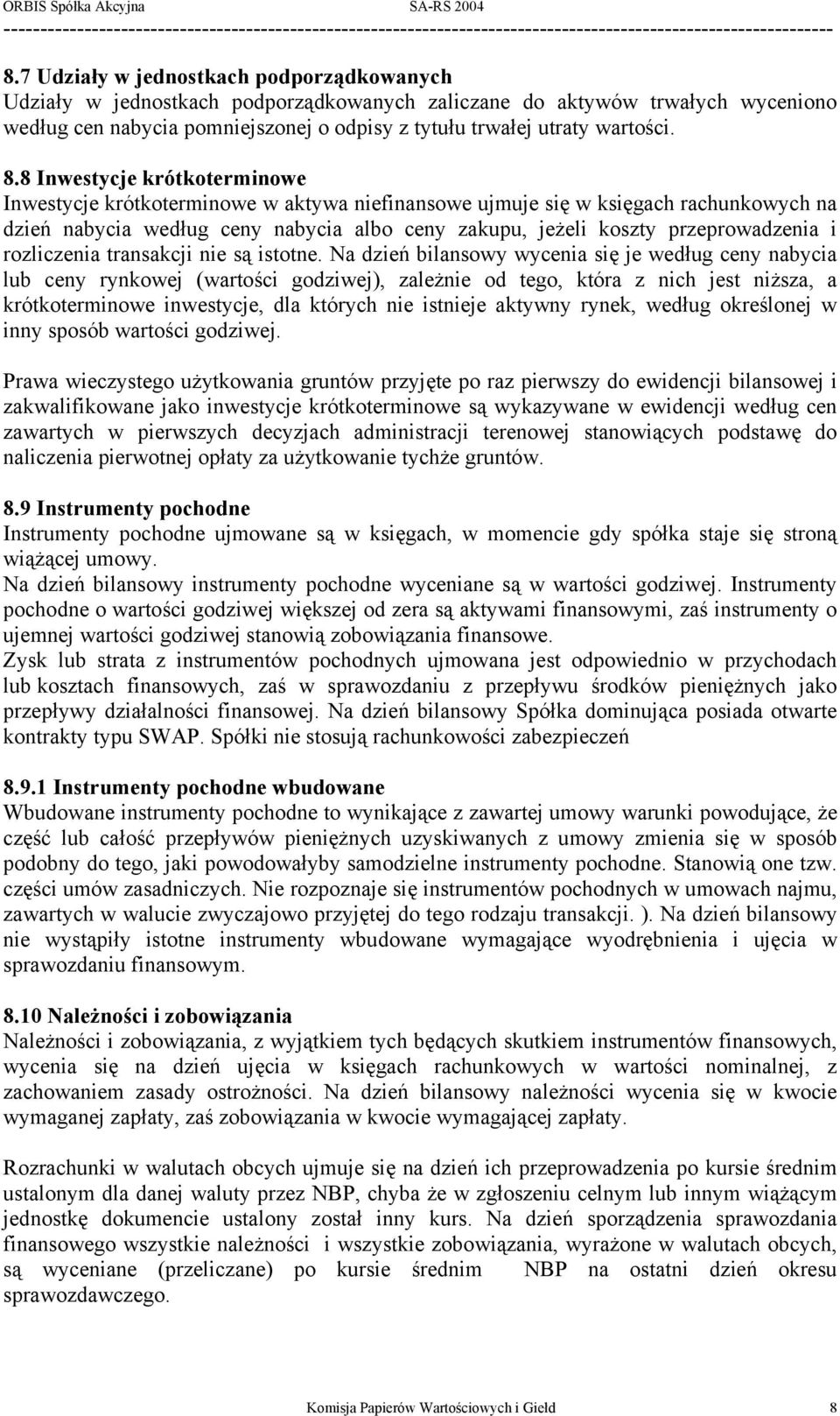 i rozliczenia transakcji nie są istotne.