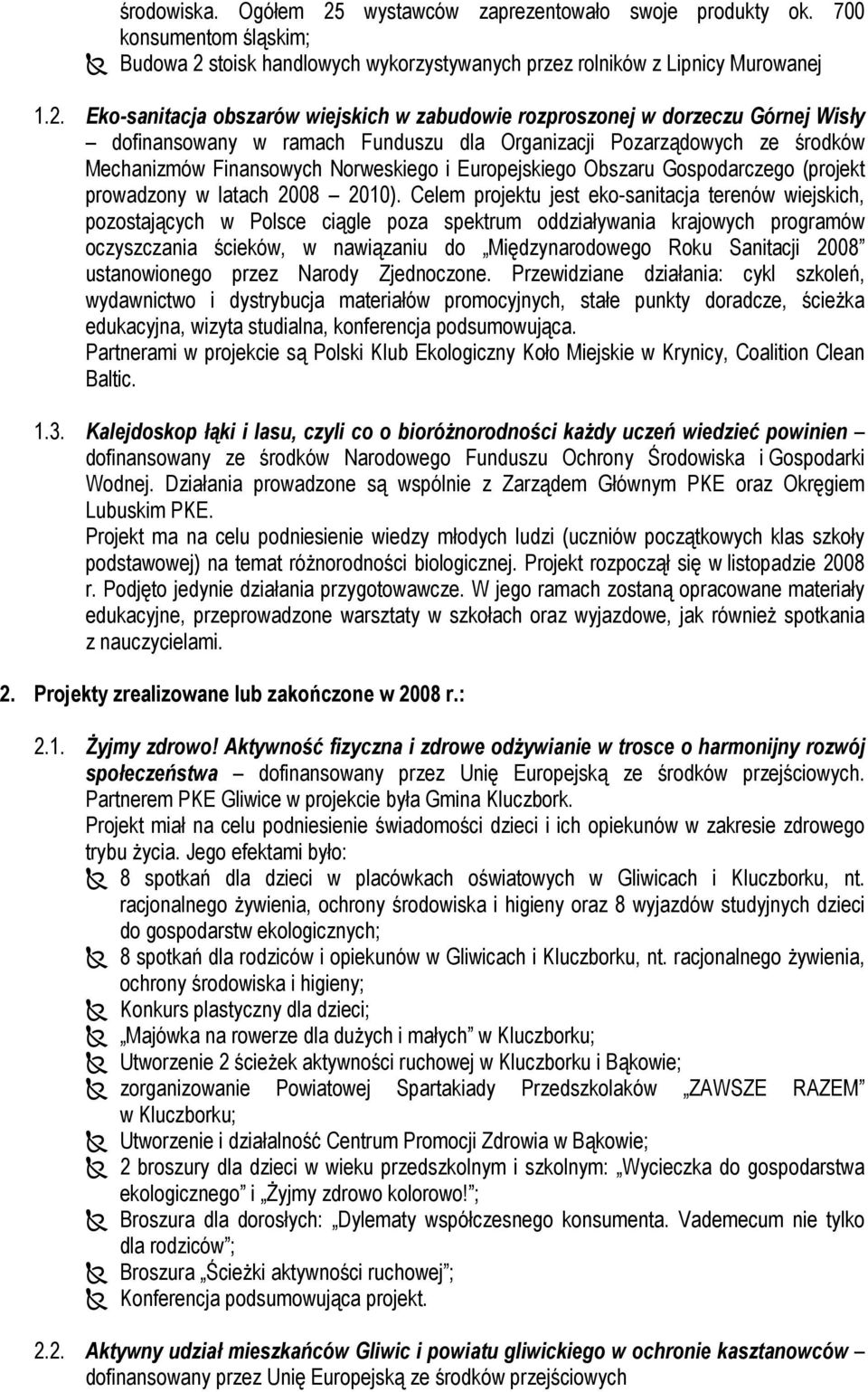 stoisk handlowych wykorzystywanych przez rolników z Lipnicy Murowanej 1.2.