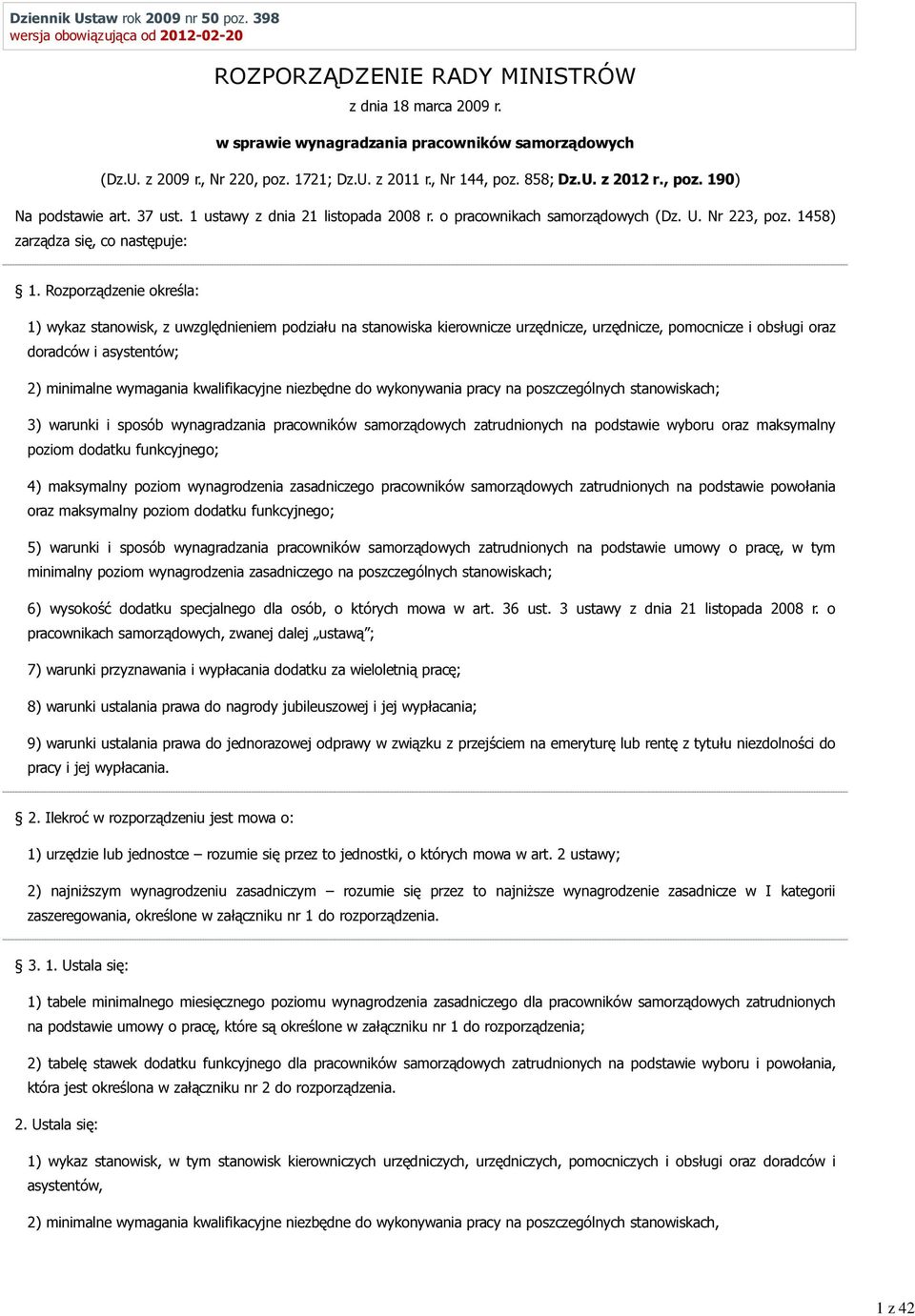 1458) zarządza się, co następuje: 1.