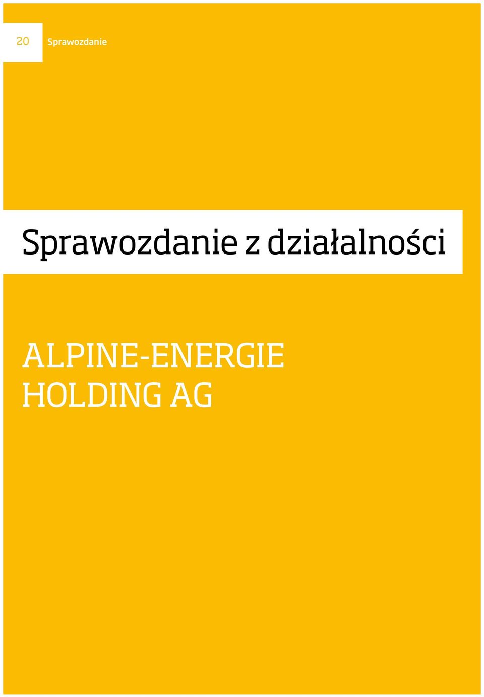 działalności