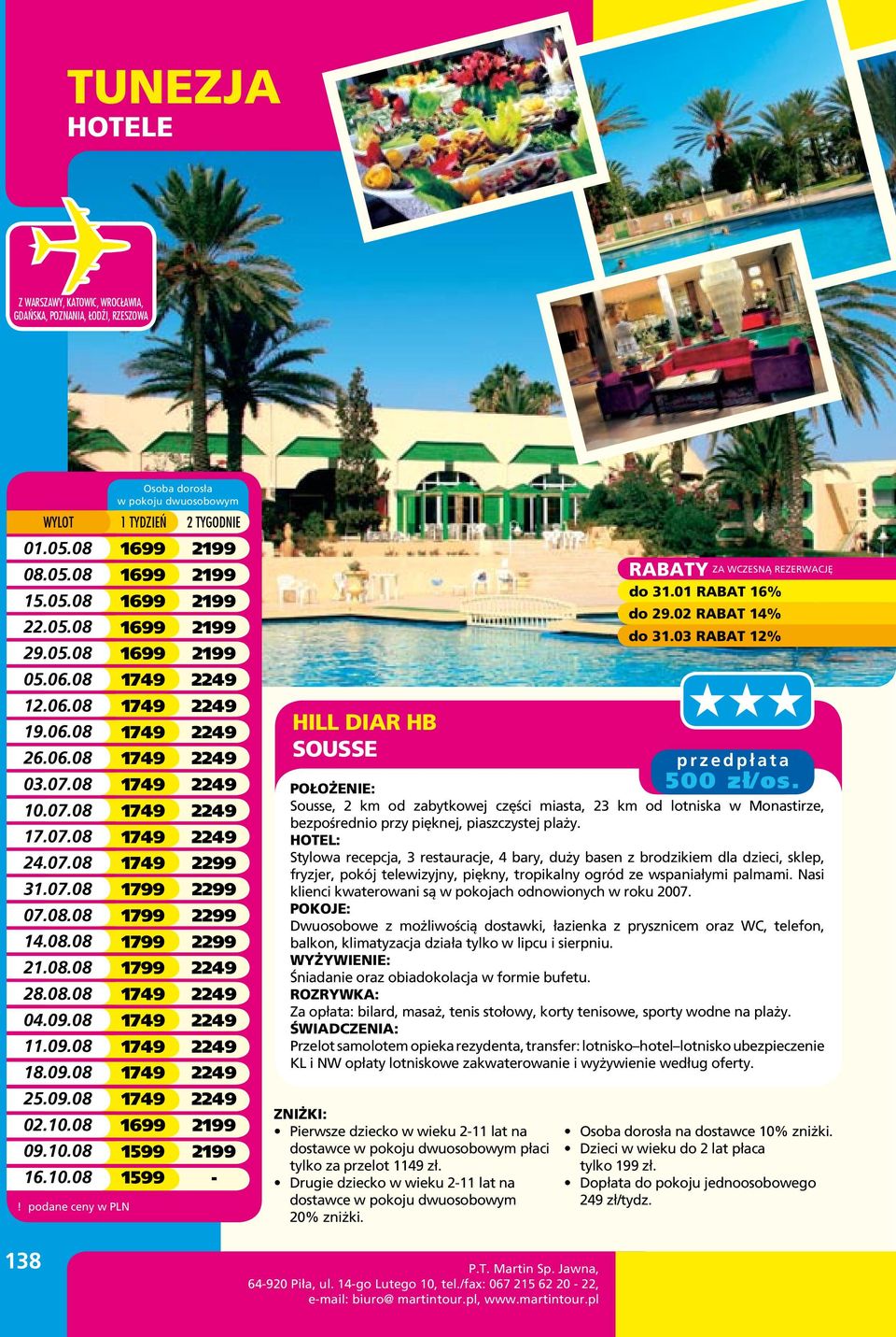 Stylowa recepcja, 3 restauracje, 4 bary, duży basen z brodzikiem dla dzieci, sklep, fryzjer, pokój telewizyjny, piękny, tropikalny ogród ze wspaniałymi palmami.