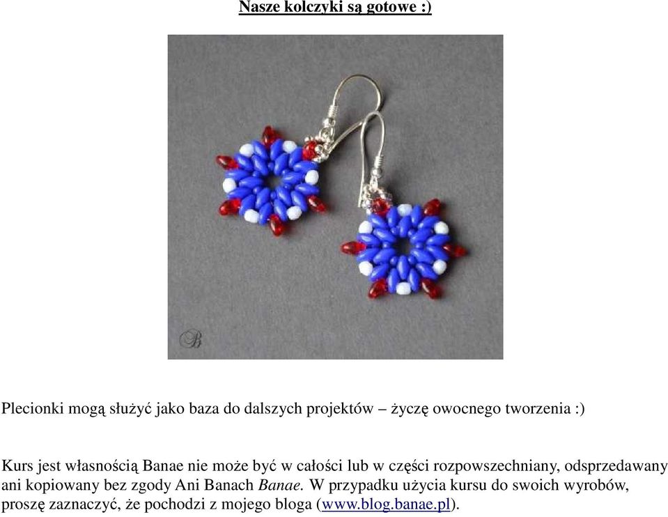 rozpowszechniany, odsprzedawany ani kopiowany bez zgody Ani Banach Banae.