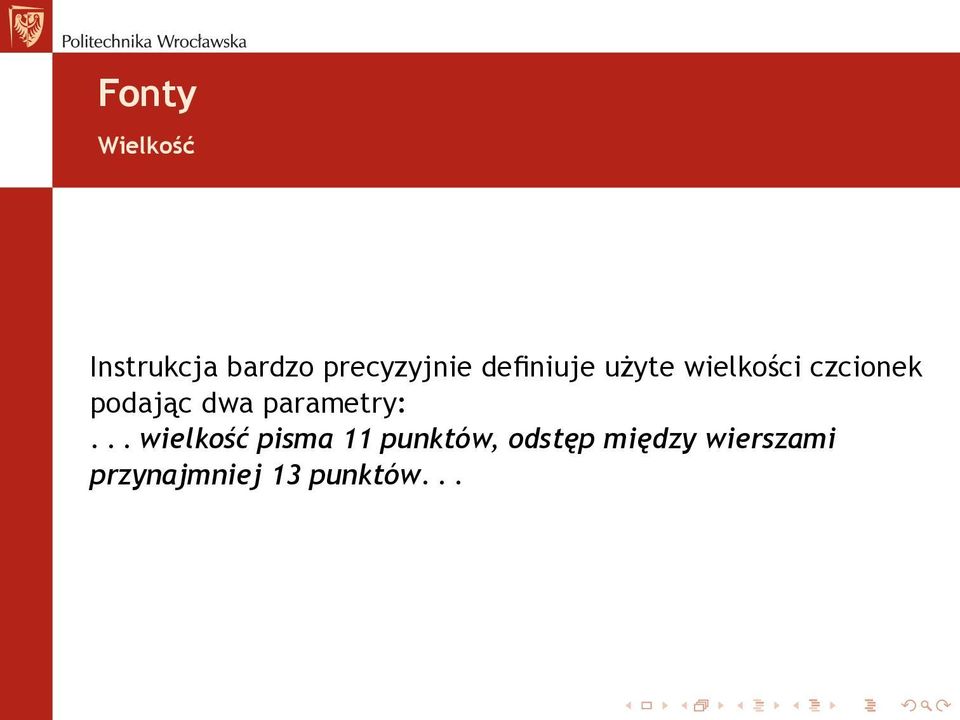 dwa parametry:.