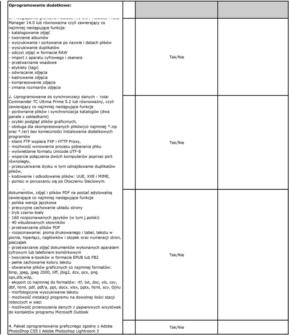 zdjęć w formacie RAW - import z aparatu cyfrowego i skanera - przetwarzanie wsadowe - etykiety (tagi) - odwracanie zdjęcia - kadrowanie zdjęcia - kompresowanie zdjęcia - zmiana rozmiarów zdjęcia 2.