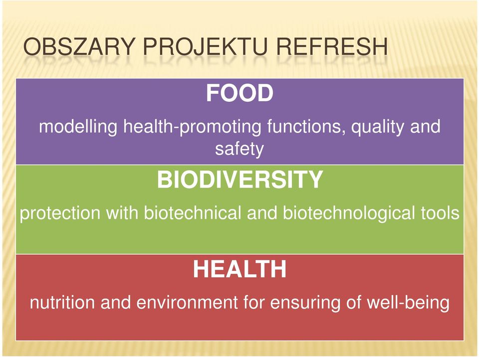 BIODIVERSITY protection with biotechnical and