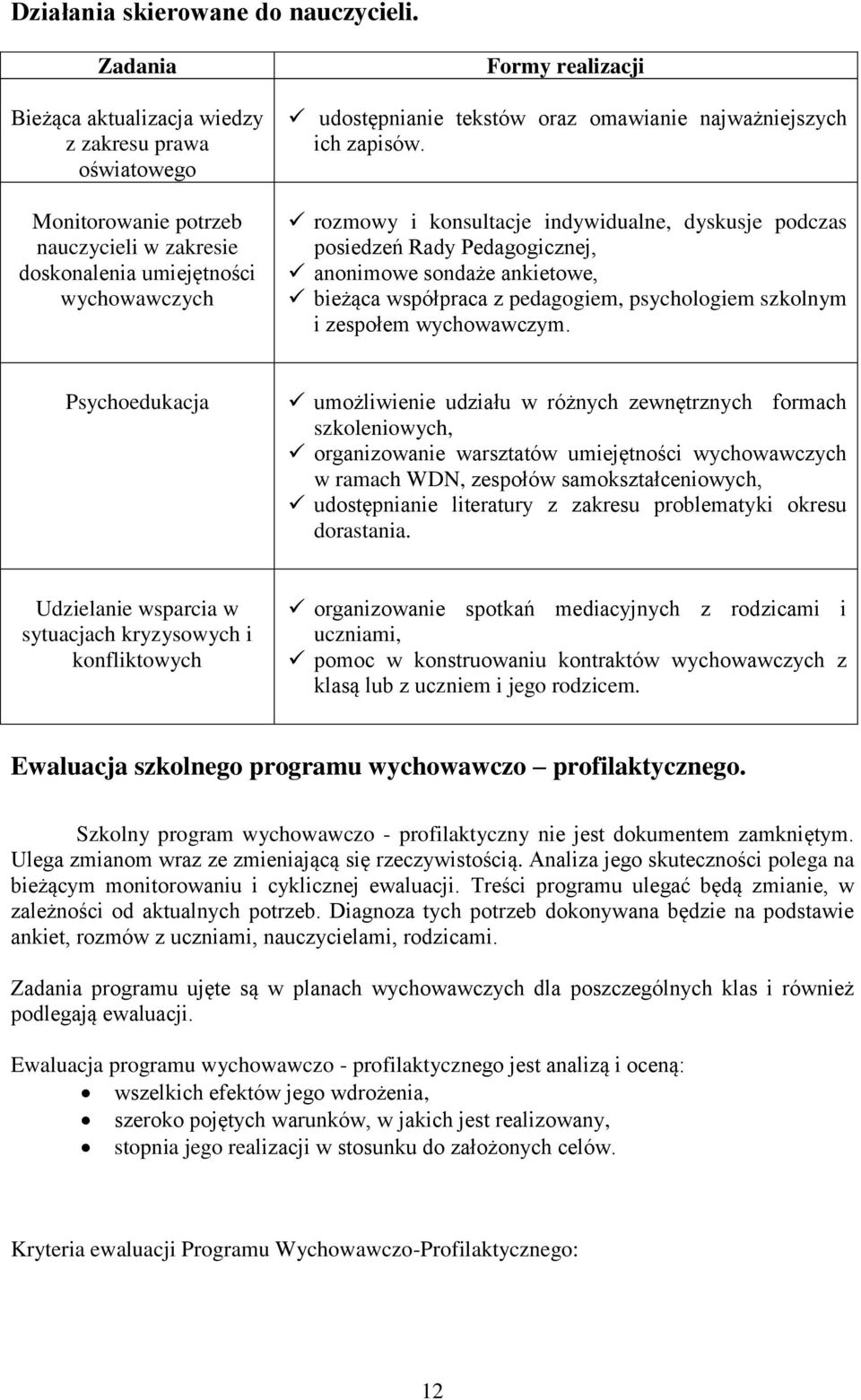 omawianie najważniejszych ich zapisów.