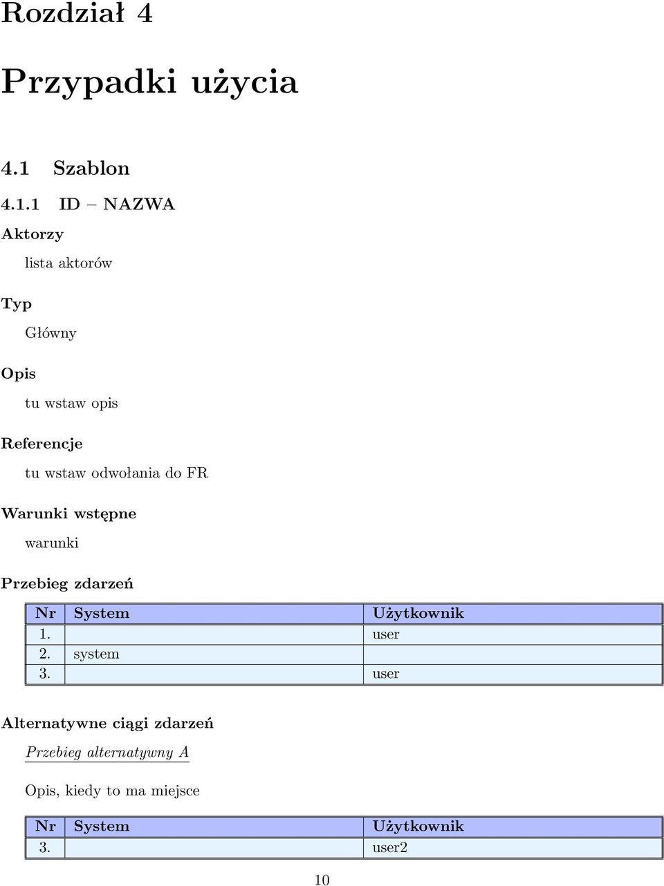 1 ID NAZWA Aktorzy Typ Opis lista aktorów Główny tu wstaw opis Referencje