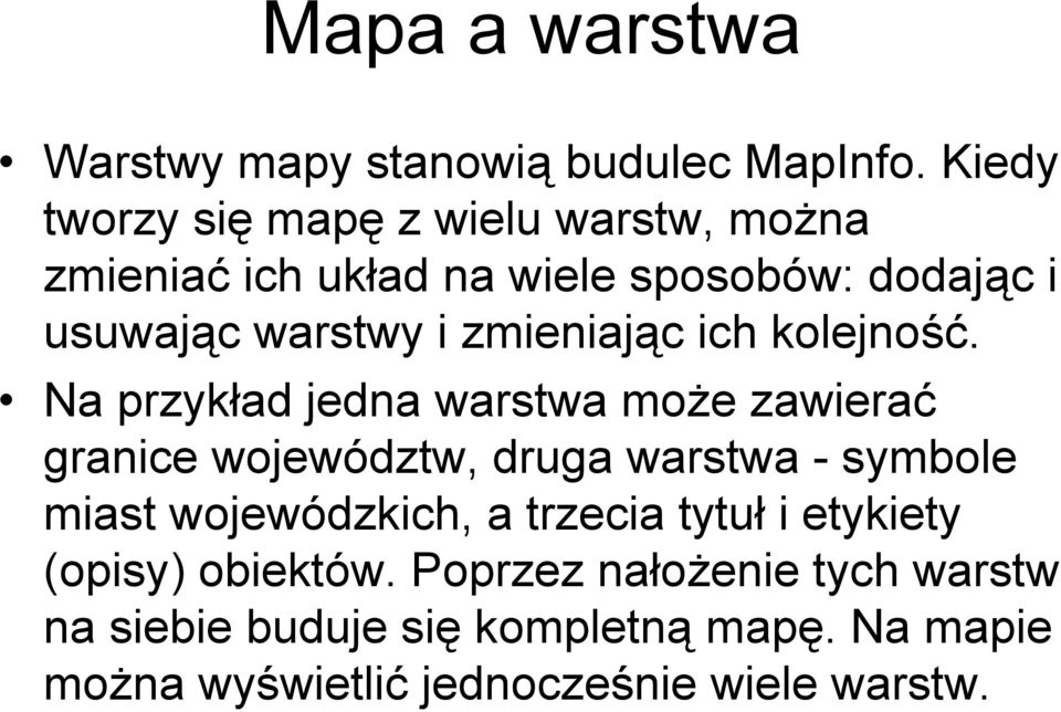 zmieniając ich kolejność.