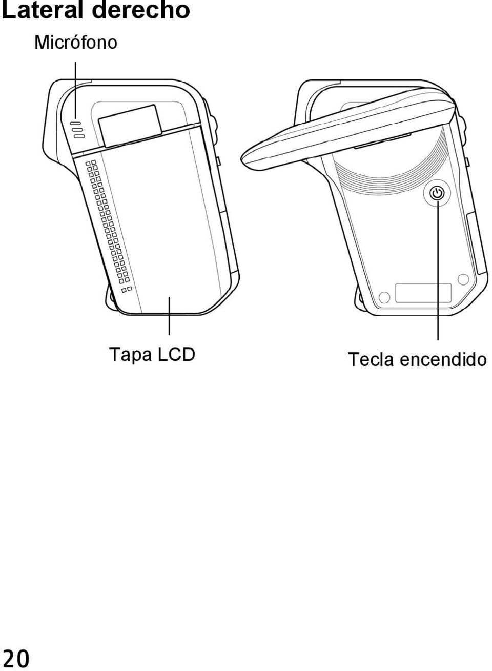 Tapa LCD LCD-Abdeckung
