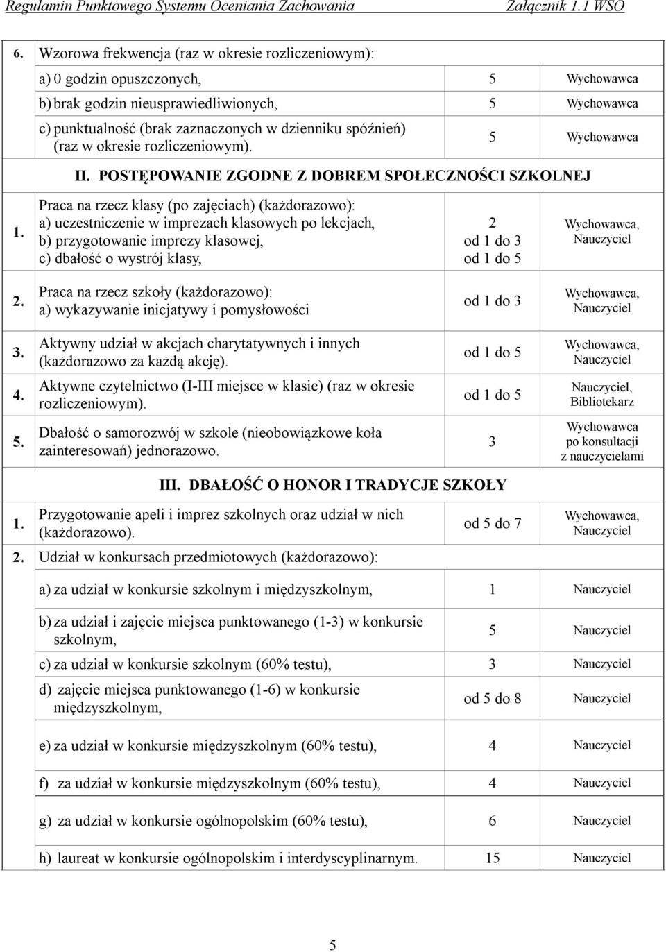 rozliczeniowym). 5 II.