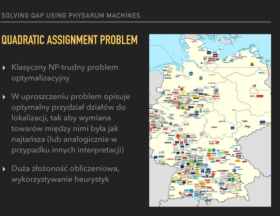 aby wymiana towarów między nimi była jak najtańsza (lub analogicznie w