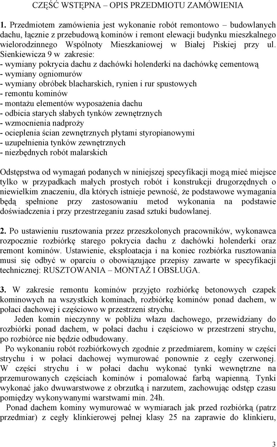 przy ul.