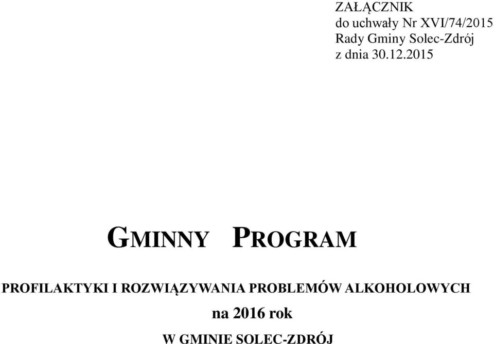 2015 GMINNY PROGRAM PROFILAKTYKI I