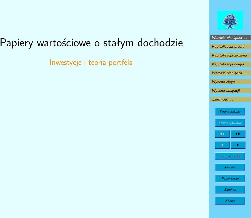 Inwestycje i teoria