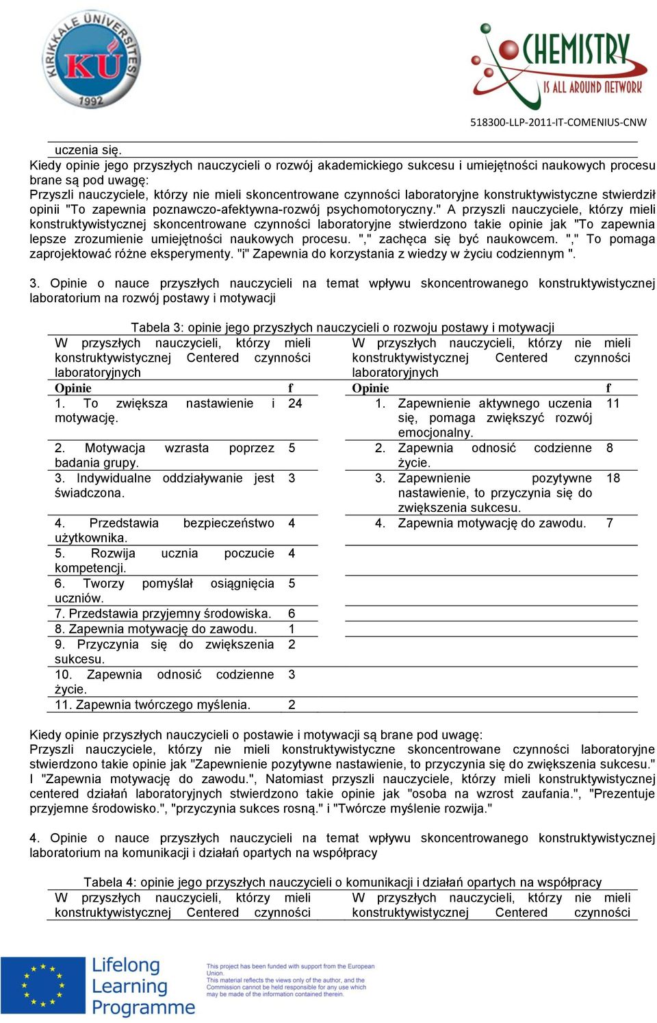 laboratoryjne konstruktywistyczne stwierdził opinii "To zapewnia poznawczo-afektywna-rozwój psychomotoryczny.