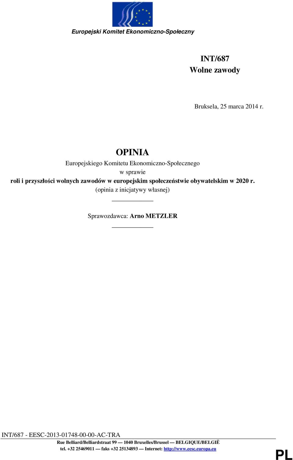 europejskim społeczeństwie obywatelskim w 2020 r.