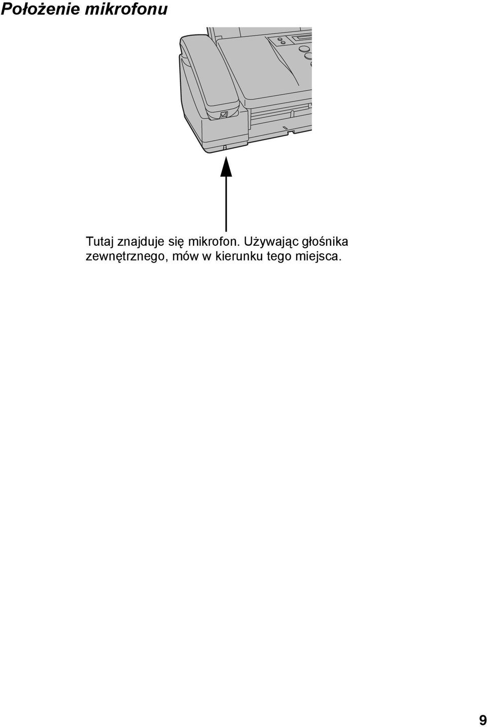 Używając głośnika