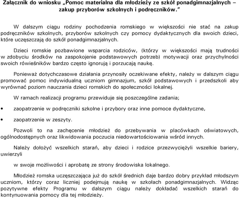 ponadgimnazjalnych.