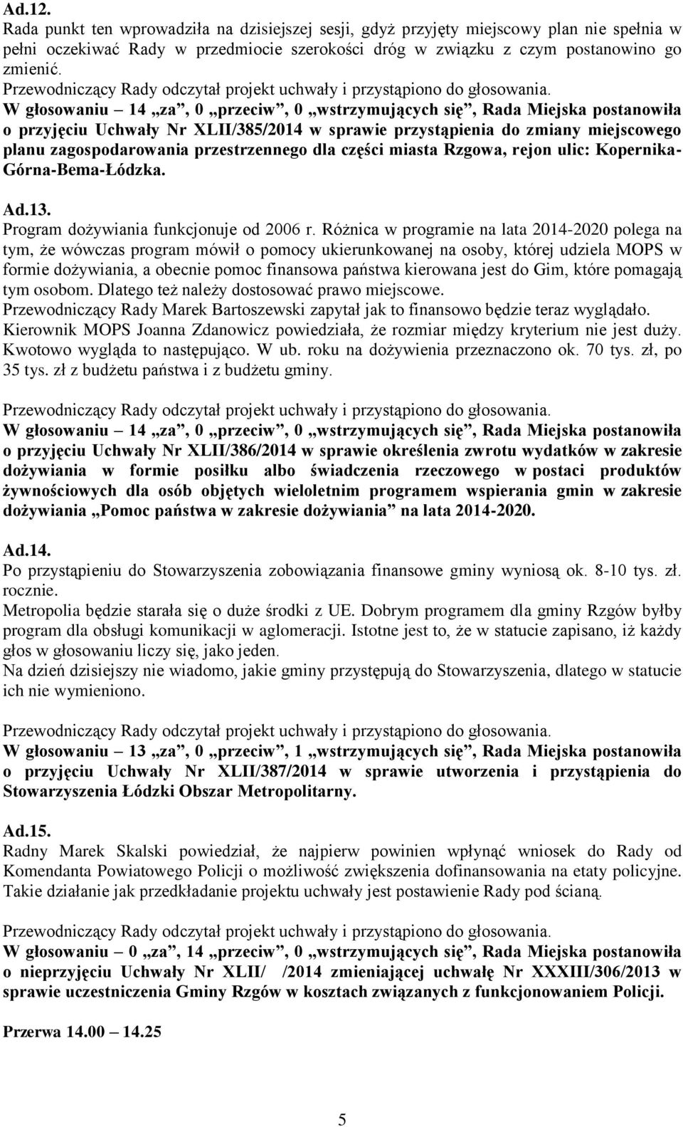 Program dożywiania funkcjonuje od 2006 r.