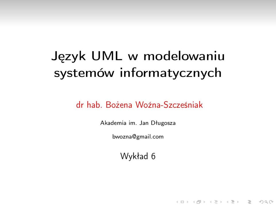 Bożena Woźna-Szcześniak Akademia