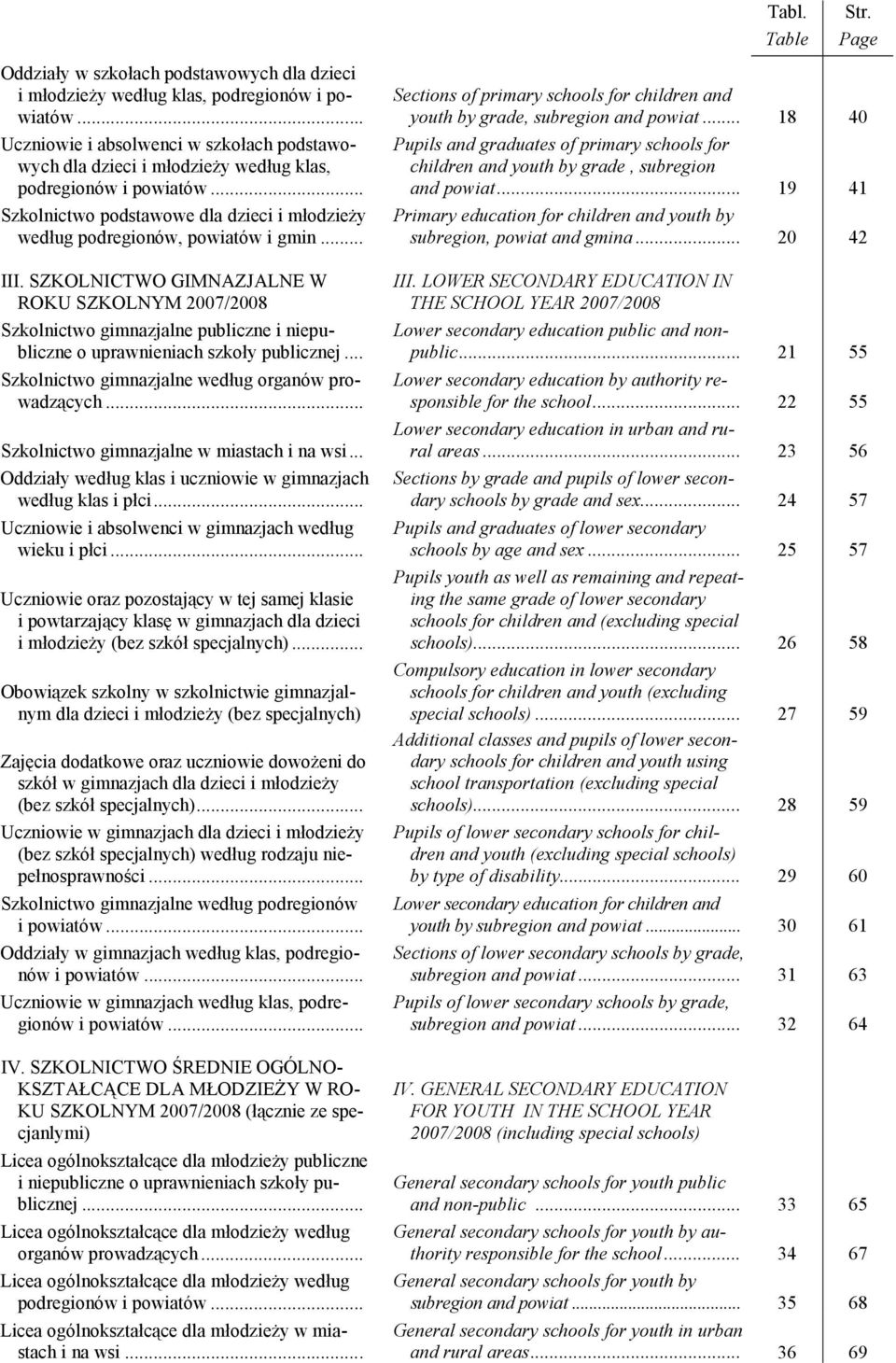 SZKOLNICTWO GIMNAZJALNE W ROKU SZKOLNYM 2007/2008 Szkolnictwo gimnazjalne publiczne i niepubliczne o uprawnieniach szkoły publicznej... Szkolnictwo gimnazjalne według organów prowadzących.