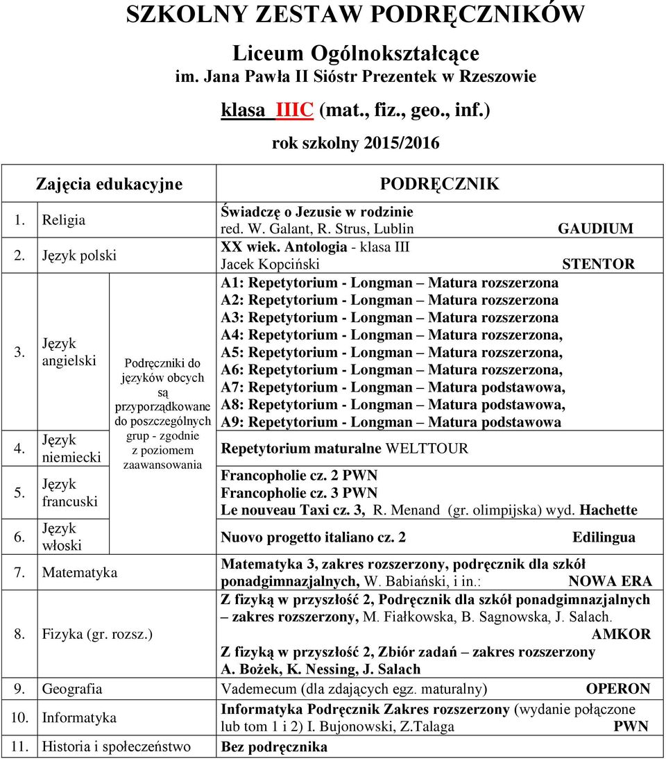 Repetytorium - Longman Matura rozszerzona, A5: Repetytorium - Longman Matura rozszerzona, A6: Repetytorium - Longman Matura rozszerzona, A7: Repetytorium - Longman Matura podstawowa, A8: Repetytorium