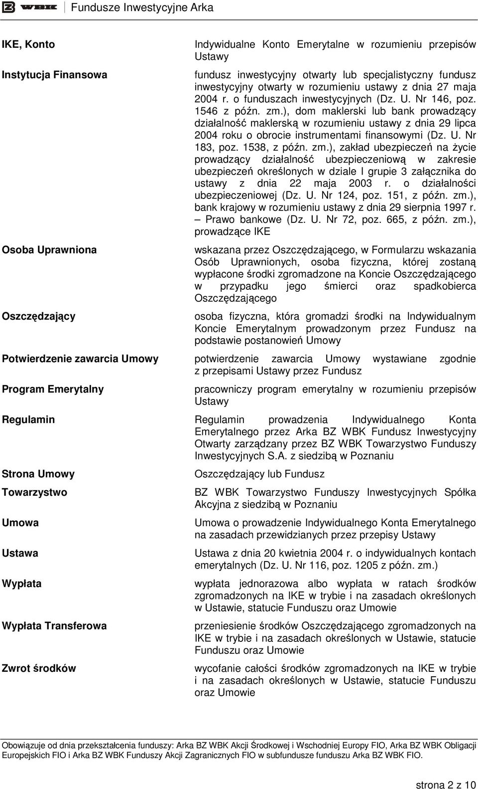 ), dom maklerski lub bank prowadzący działalność maklerską w rozumieniu ustawy z dnia 29 lipca 2004 roku o obrocie instrumentami finansowymi (Dz. U. Nr 183, poz. 1538, z późn. zm.