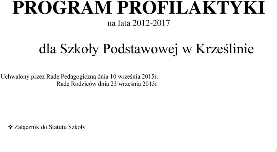 Pedagogiczną dnia 10 września 2015r.