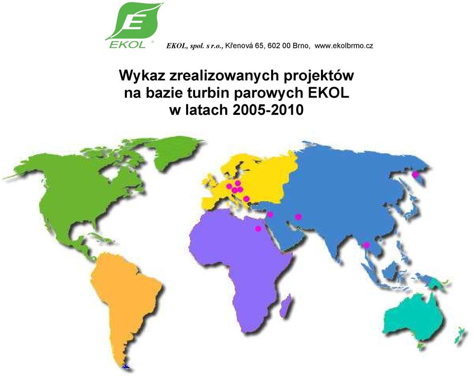 projektów na bazie