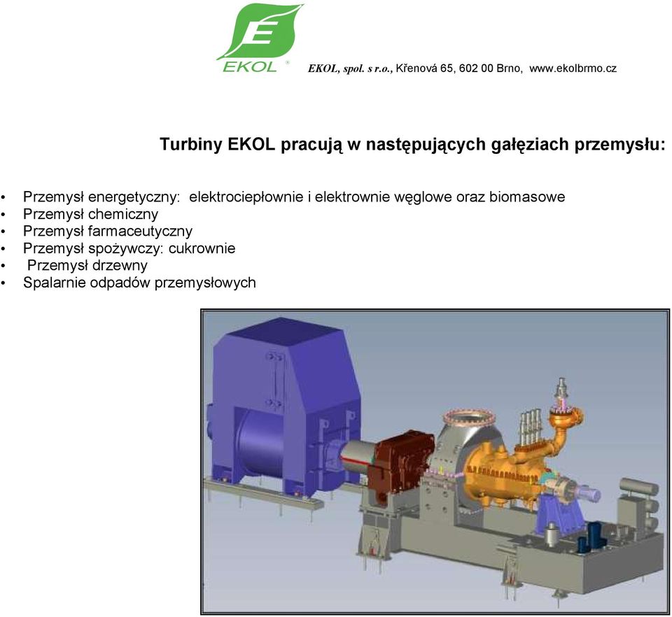 oraz biomasowe Przemysł chemiczny Przemysł farmaceutyczny