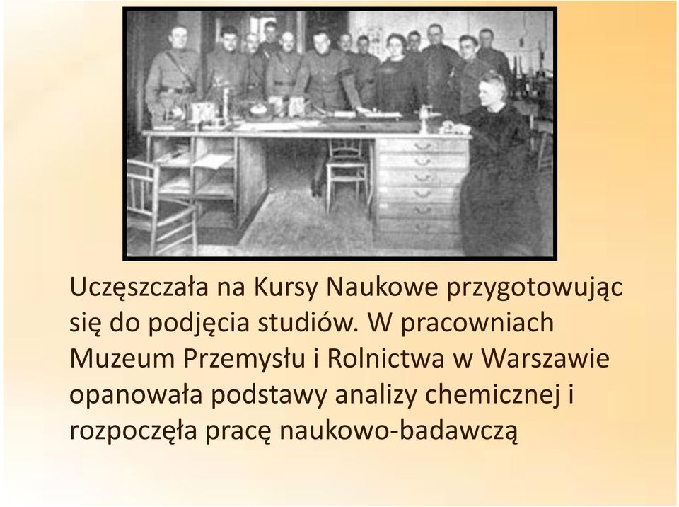 W pracowniach Muzeum Przemysłu i Rolnictwaw