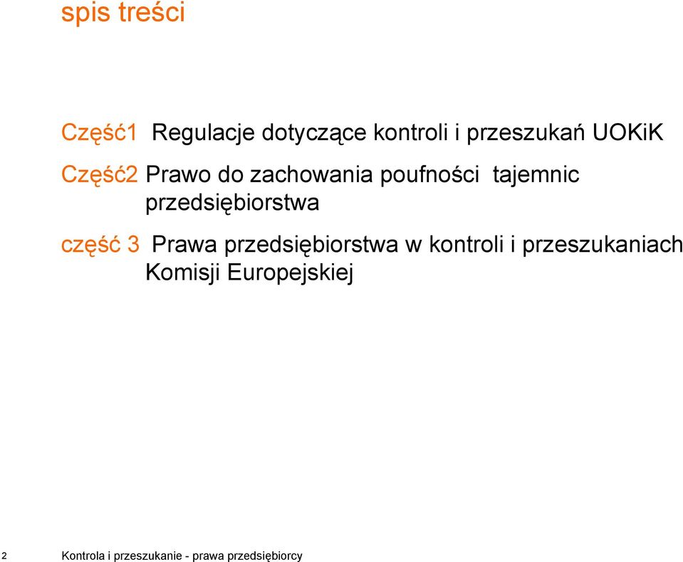 przedsiębiorstwa część 3 Prawa przedsiębiorstwa w kontroli i